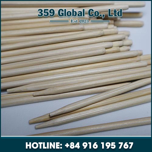 Bamboo pole for ice cream or calculation stick