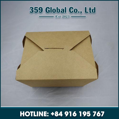 Paper salad box