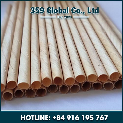 Wooden straws